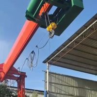 銀川10噸低凈空龍門吊起重機廠家