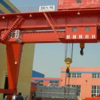 南通起重機-啟東門式起重機現場